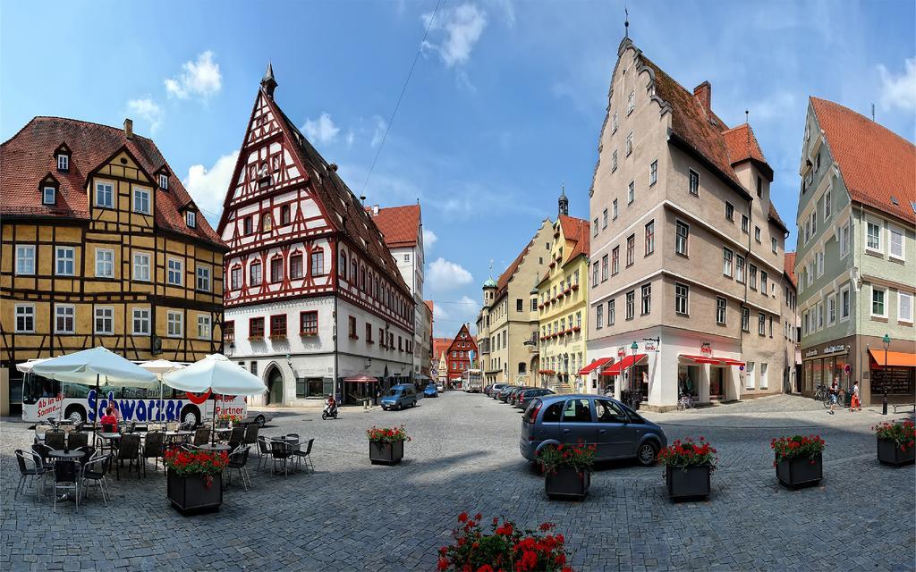 Aparthotel Donaustern Asbach-Baumenheim ภายนอก รูปภาพ